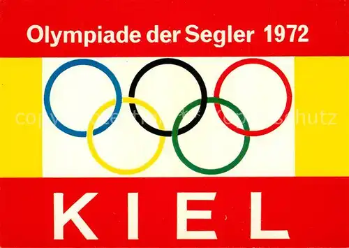 AK / Ansichtskarte Olympia Segeln Kiel  