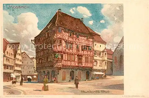 AK / Ansichtskarte Mutter_K. Mosbach Palmsches Haus 