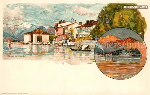 AK / Ansichtskarte Wielandt_Manuel_Litho Isola Bella  