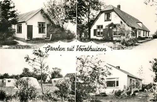AK / Ansichtskarte Voorthuizen Teilansichten Wohnhaeuser Campingplatz Voorthuizen