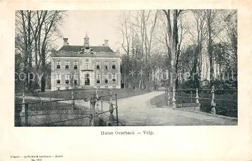 AK / Ansichtskarte Velp_Arnhem Huize Overbeek Velp Arnhem