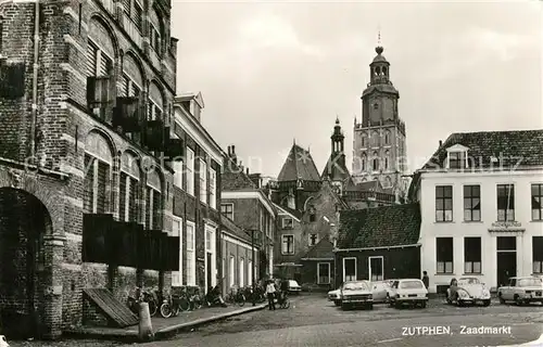 AK / Ansichtskarte Zutphen Zaadmarkt Zutphen