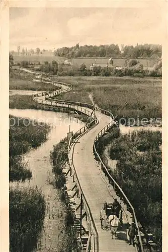 AK / Ansichtskarte Peronne en Melantois Kriegsbruecke Peronne en Melantois