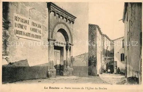 AK / Ansichtskarte Le_Boulou Porte romane de l Eglise Le_Boulou