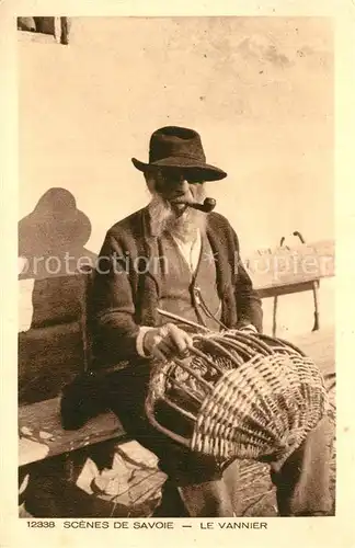 AK / Ansichtskarte Savoie Region Scenes de Savoie le vannier 