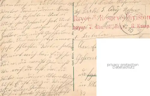 AK / Ansichtskarte Beuvraignes WK1 zerstoerte Kirche Beuvraignes