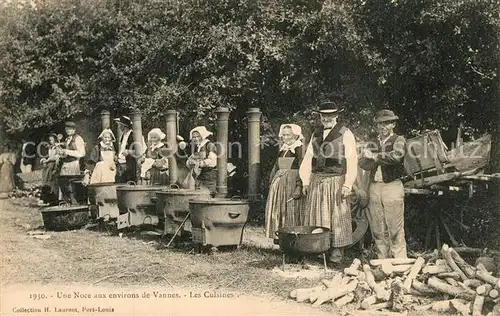 AK / Ansichtskarte Vannes Une Noce aux environs Les Cuisines Vannes