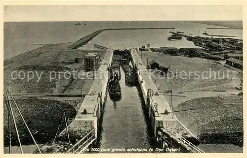 AK / Ansichtskarte Den_Oever De 2000 tons groote schutsluis Den_Oever