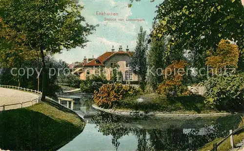 AK / Ansichtskarte Enkhuizen Snouck van Loosenpark Enkhuizen
