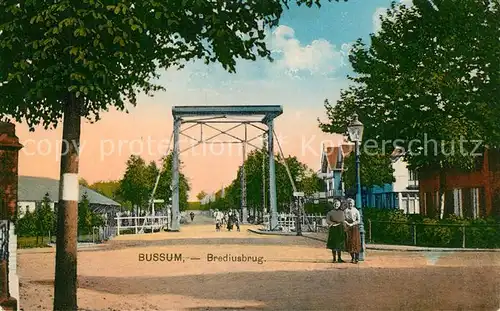 AK / Ansichtskarte Bussum Brediusbrug Bussum