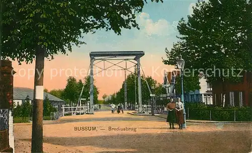 AK / Ansichtskarte Bussum Brediusbrug Bussum