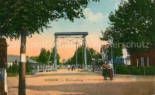 AK / Ansichtskarte Bussum Brediusbrug Bussum