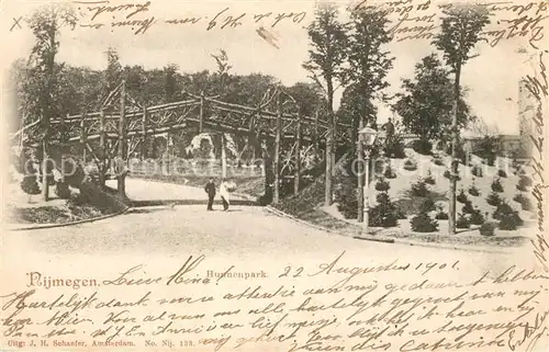 AK / Ansichtskarte Nijmegen Hunnenpark Nijmegen