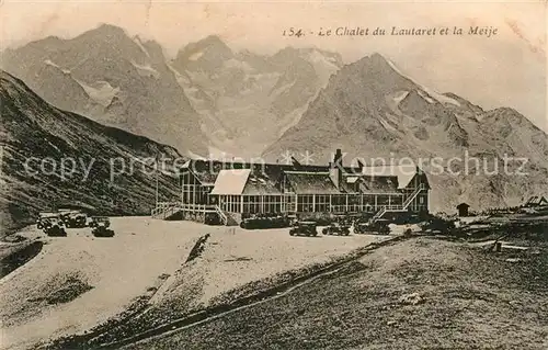 AK / Ansichtskarte Le_Lautaret Chalet et la Meije Alpes Le_Lautaret