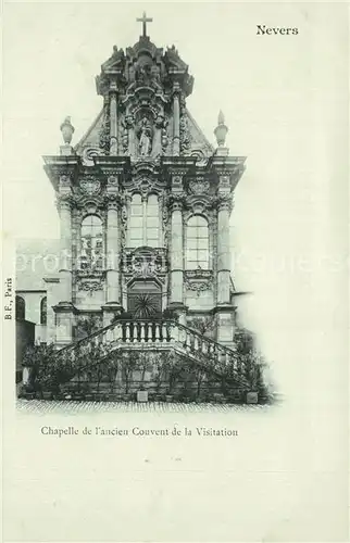 AK / Ansichtskarte Nevers_Nievre Chapelle de l ancien Couvent de la Visitation Nevers Nievre