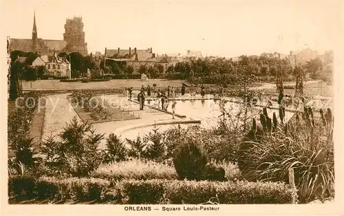 AK / Ansichtskarte Orleans_Loiret Square Louis Pasteur Orleans_Loiret