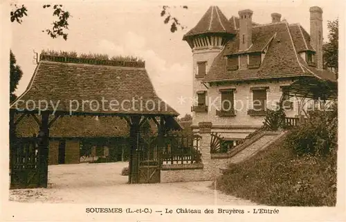 AK / Ansichtskarte Souesmes Entree du Chateau des Bruyeres Souesmes