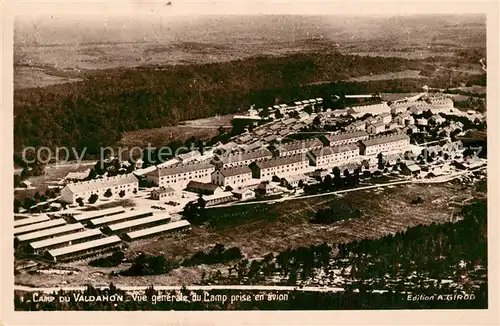 AK / Ansichtskarte Camp_du_Valdahon Vue generale du camp prise en avion Camp_du_Valdahon