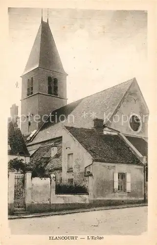 AK / Ansichtskarte Elancourt Eglise Elancourt