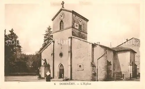 AK / Ansichtskarte Domremy la Pucelle_Vosges Eglise Domremy la Pucelle_Vosges