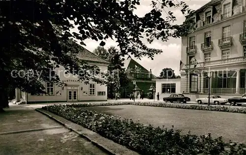 AK / Ansichtskarte Bad_Pyrmont Kurtheater Kurpark Bad_Pyrmont