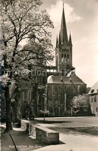 AK / Ansichtskarte Bad_Aachen Partie am Dom Bad_Aachen