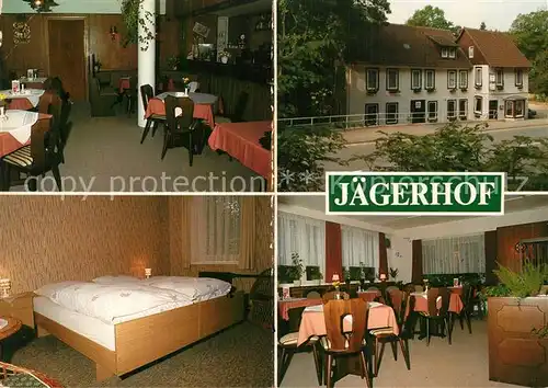 AK / Ansichtskarte Altenau_Harz Hotel Pension Jaegerhof Altenau Harz