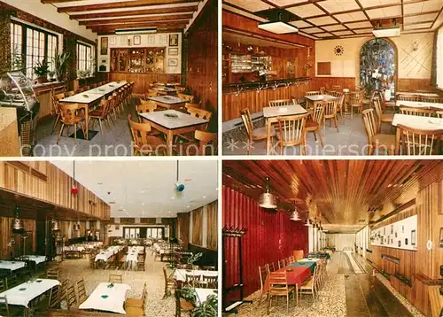 AK / Ansichtskarte Welling_Mayen Gasthaus zur Post Saal Kegelbahn Welling Mayen