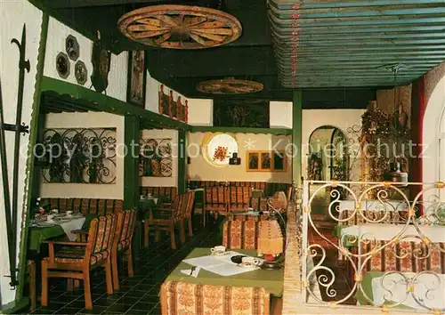 AK / Ansichtskarte Selk Weinstuben Ausflugslokal Quellental Gastraum Selk