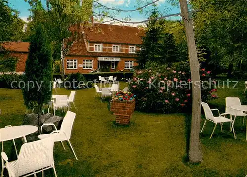 AK / Ansichtskarte Faehrhof_Rotenburg_Wuemme Gasthaus zum Faehrhof Garten Faehrhof_Rotenburg_Wuemme