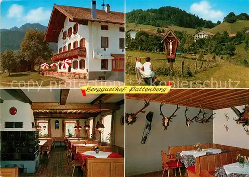 AK / Ansichtskarte Bergen_Chiemgau Berggasthof Pattenberg Bergen Chiemgau