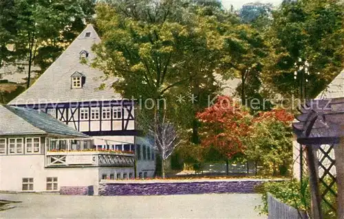 AK / Ansichtskarte Annaberg Buchholz_Erzgebirge Gastst?tte Frohnauer Hammer  Annaberg Buchholz