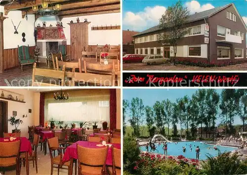 AK / Ansichtskarte Velen Hotel Restaurant Zum Tiergarten Velen