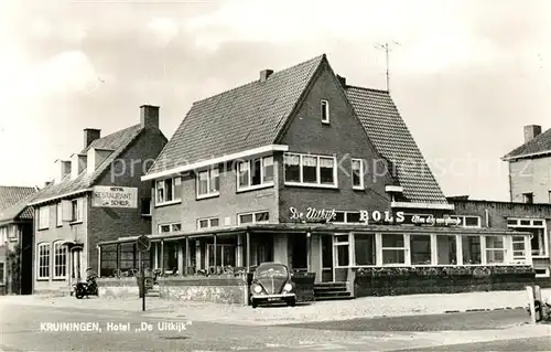 AK / Ansichtskarte Kruiningen Hotel De Uitkijk Kruiningen