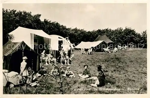 AK / Ansichtskarte Renesse Vacantieoord De Wilhelminahoeve Renesse