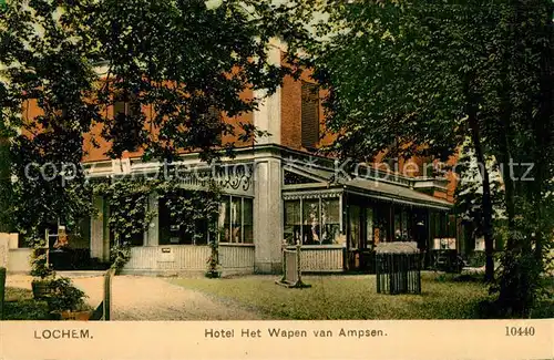 AK / Ansichtskarte Lochem Hotel Het Wapen van Ampsen Lochem
