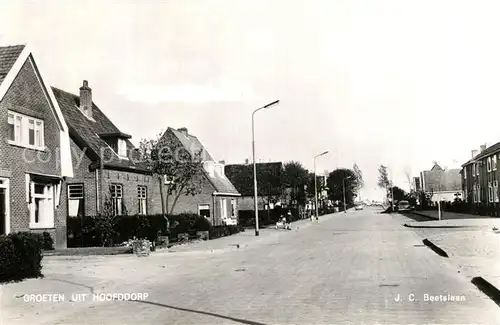 AK / Ansichtskarte Hoofddorp Strassenpartie Hoofddorp