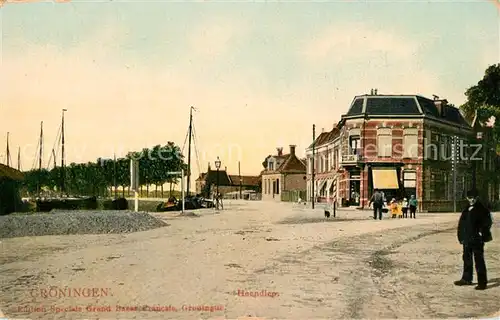 AK / Ansichtskarte Groningen Hoendiep Groningen