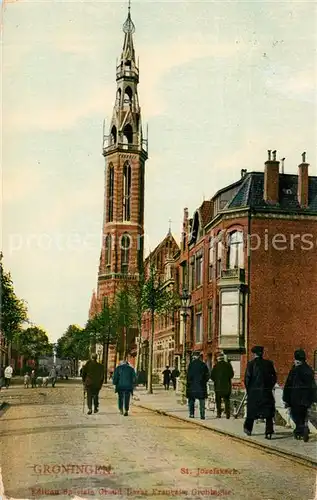 AK / Ansichtskarte Groningen St Josefskerk Groningen
