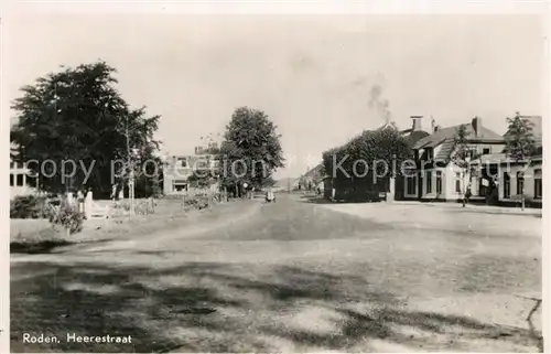 AK / Ansichtskarte Roden_Netherlands Heerestraat Roden_Netherlands
