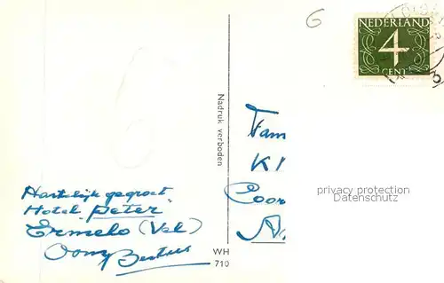 AK / Ansichtskarte Ermelo Stationsstraat Ermelo