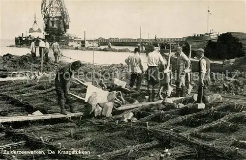 AK / Ansichtskarte Zuiderzeewerken De Kraagstukken Zuiderzeewerken