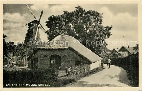 AK / Ansichtskarte Ermelo Achter den Molen Ermelo