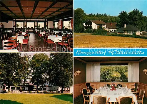 AK / Ansichtskarte Haldem Berggasthof Wilhelmshoehe Haldem