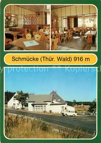 AK / Ansichtskarte Gehlberg Betriebserholungsheim Schmuecke des VEB Metalleichtbaukombinat Calbe Gehlberg