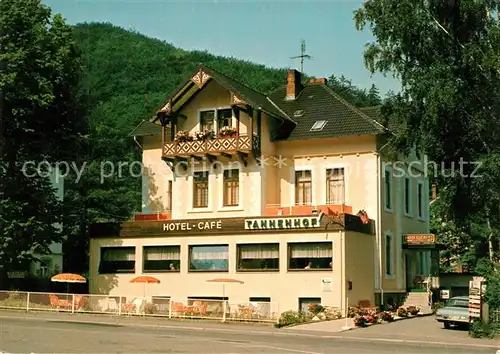 AK / Ansichtskarte Bad_Harzburg Hotel Pension Cafe Tannenhof Bad_Harzburg
