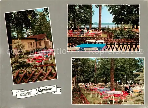 AK / Ansichtskarte Berlin Restaurant Jagdhaus Terrasse Gartenrestaurant Berlin