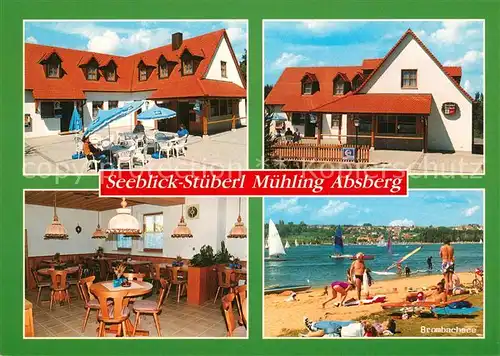 AK / Ansichtskarte Absberg Seeblick St?berl M?hling Brombachsee  Absberg