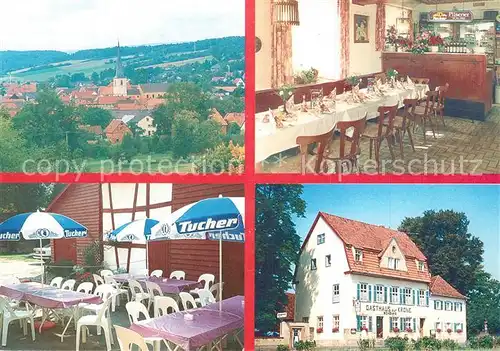 AK / Ansichtskarte Unsleben Gasthaus Krone  Unsleben