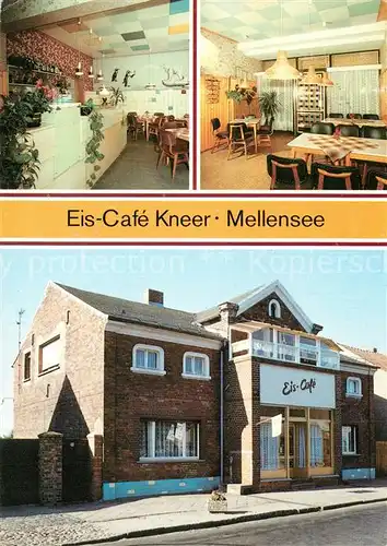 AK / Ansichtskarte Mellensee Eis Cafe Kneer  Mellensee